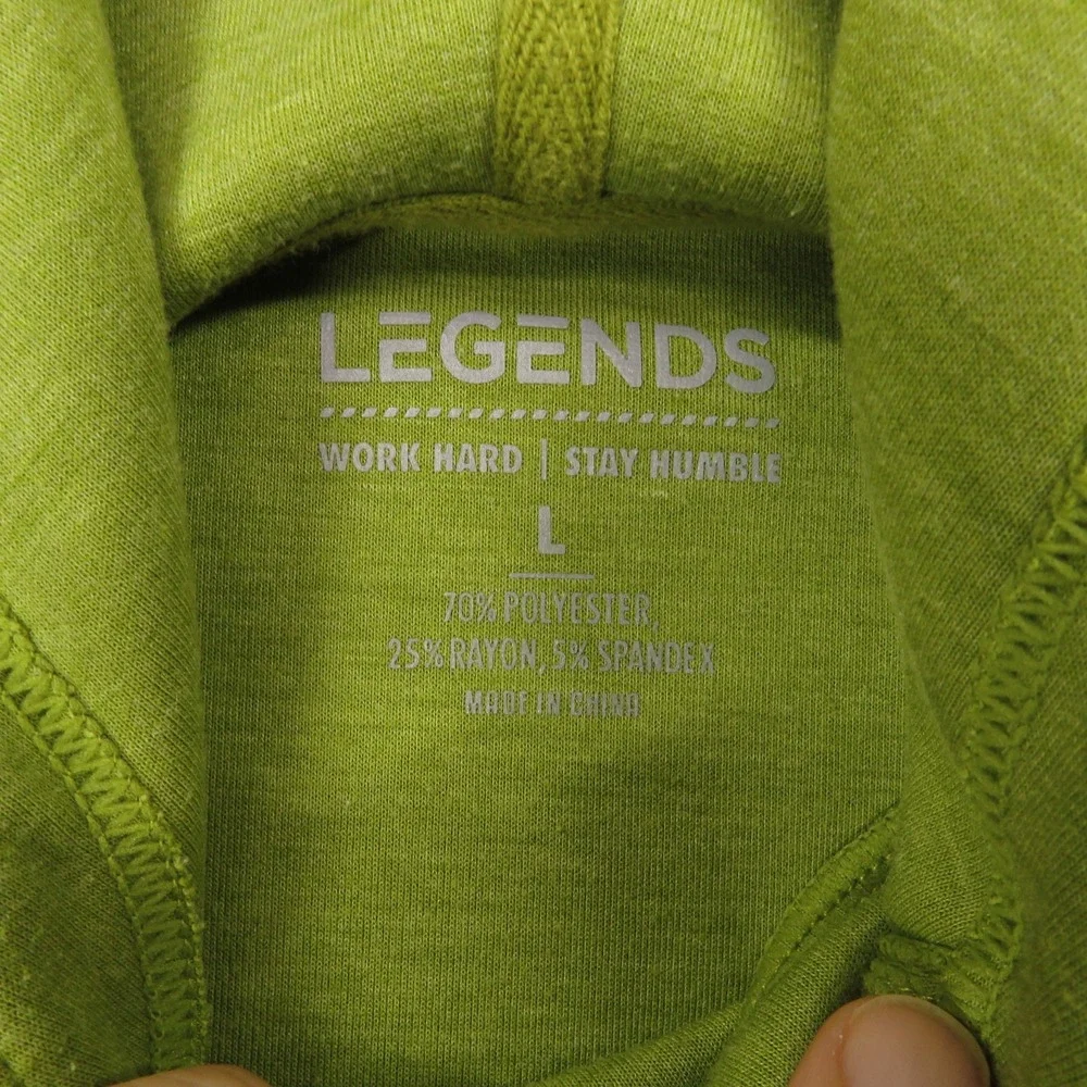 Legends Hawthorne Track Sweat Suit Mens Large Green Hoodie Jogger Pant Tech Knit